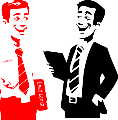 a happy visitor becomes a customer